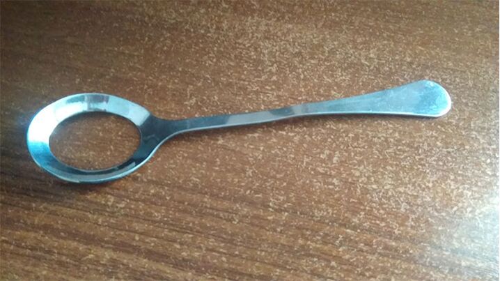 Una cuchara de Holey