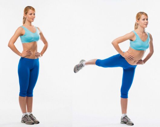 balancea tus piernas