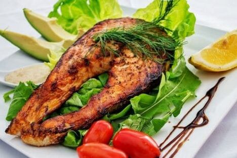 Pescado asado